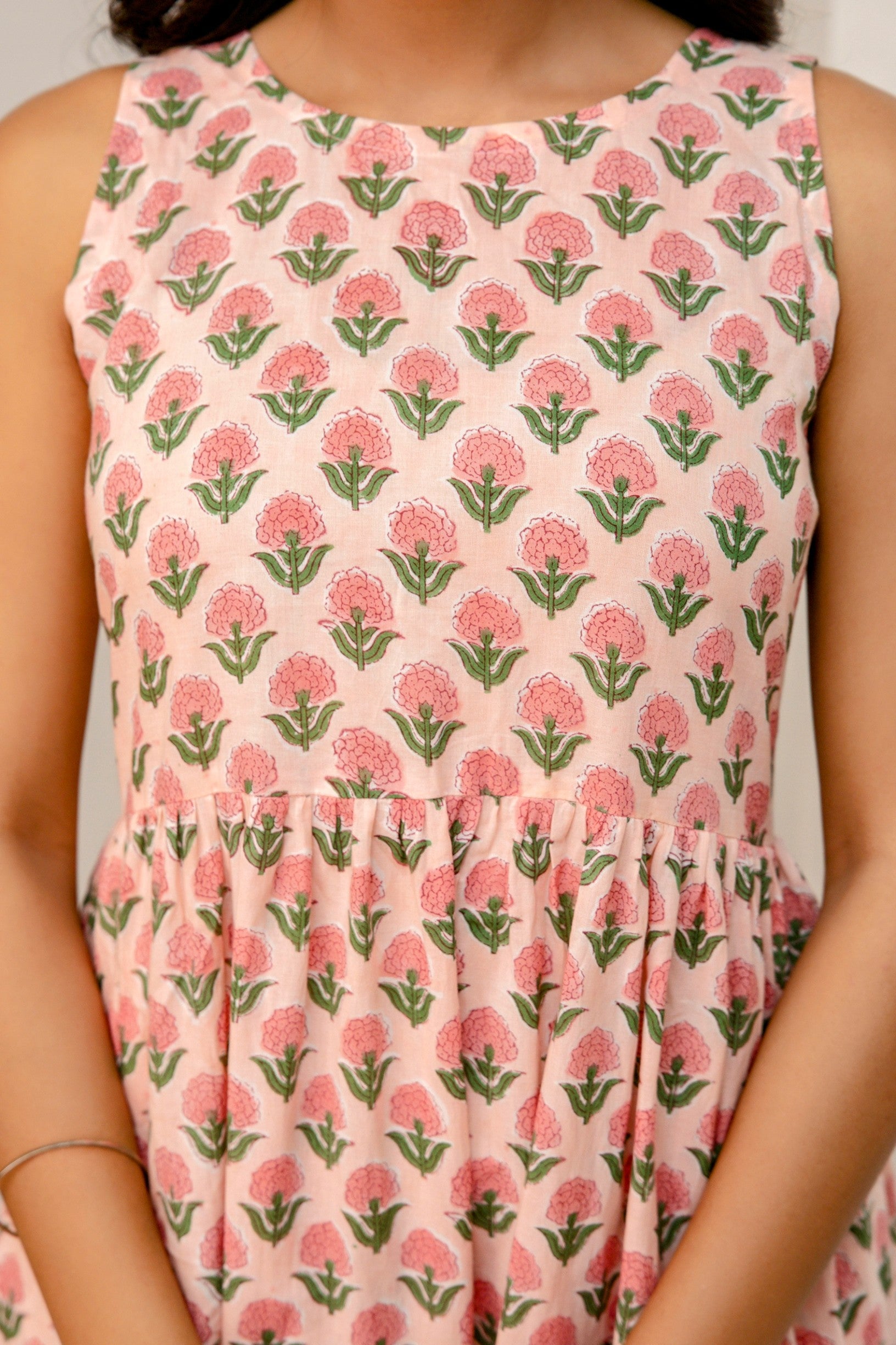 Ambar Hues Dress - Light Pink