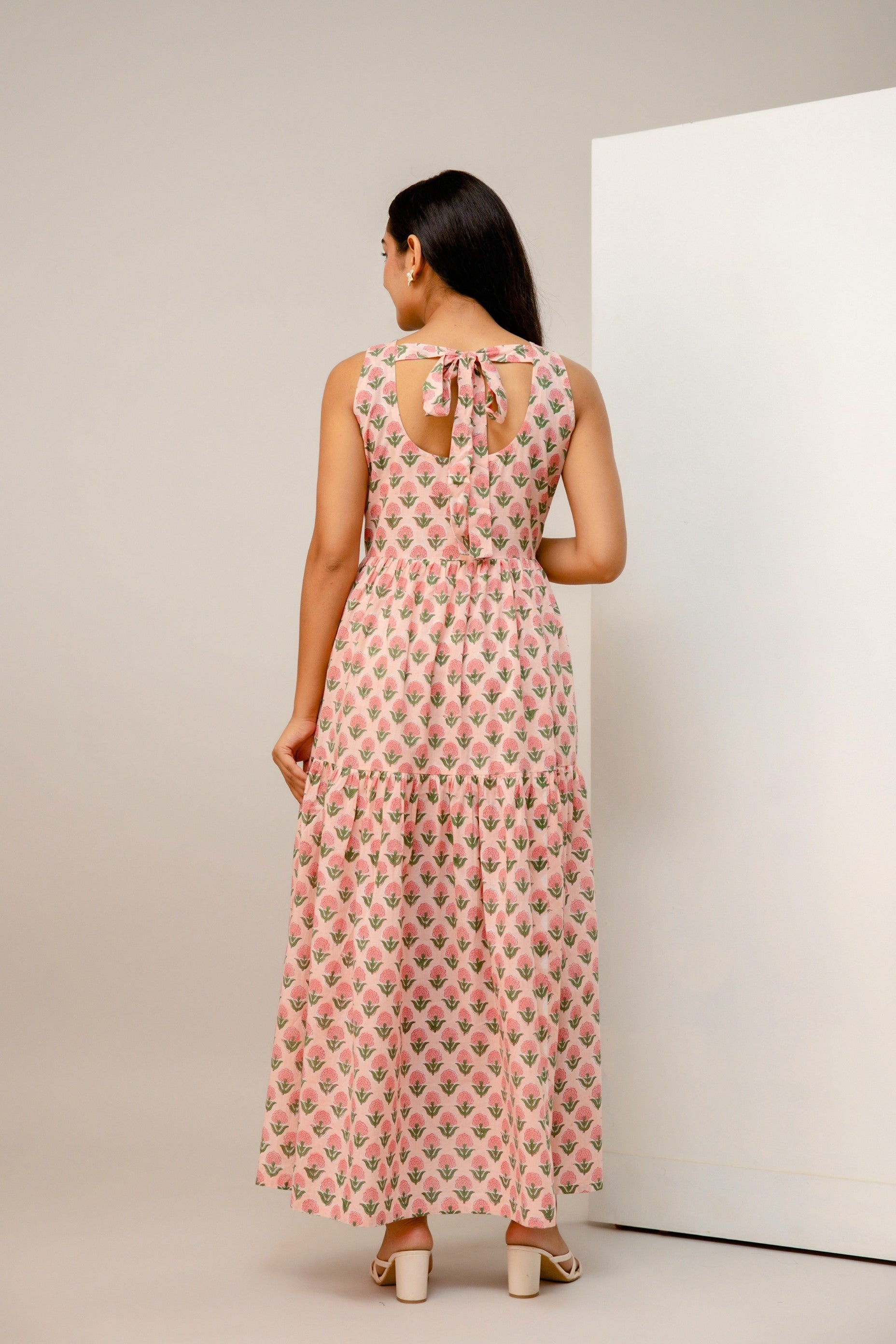Ambar Hues Dress - Light Pink