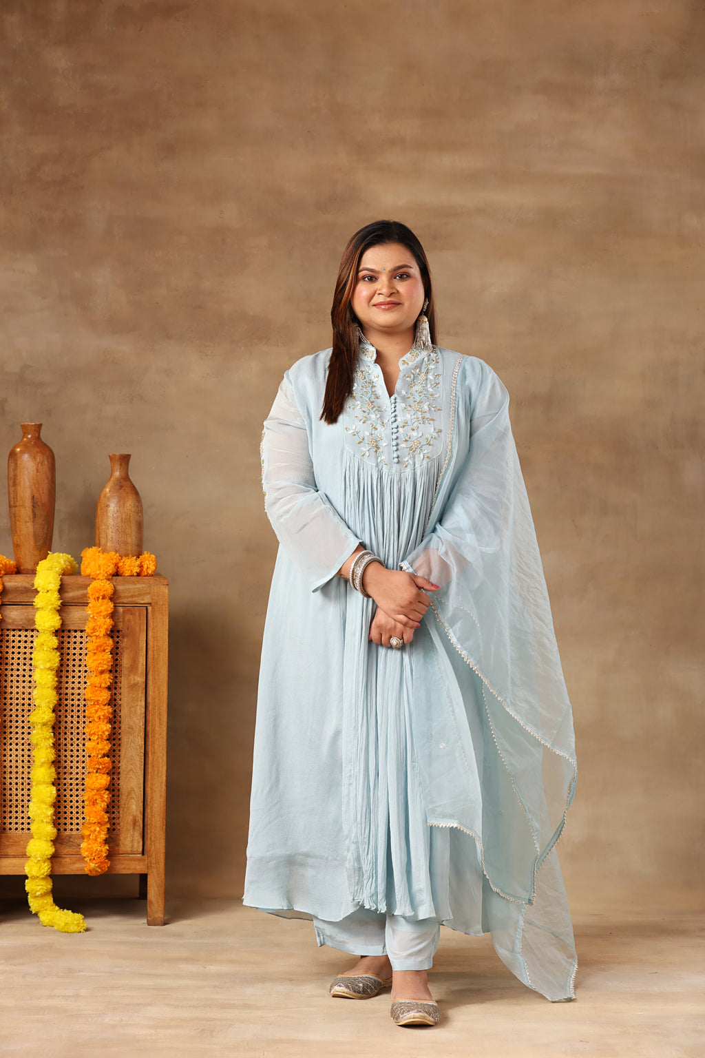 Sitara Suit Set - Dola Silk